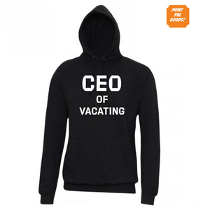 CEO of vacating - Print the Goods