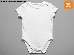 Personalise your babygrow - Print the Goods
