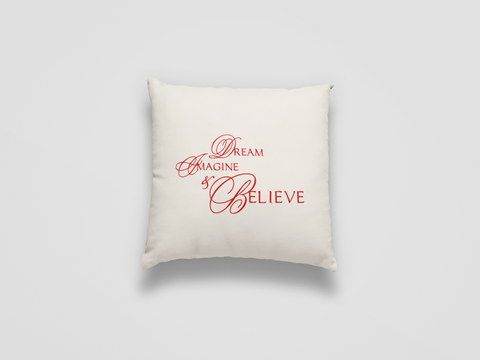 Custom Linen Cushion cover - Add your text - Print the Goods