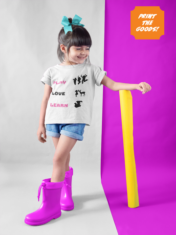 Girls - Play Love Learn - Print the Goods