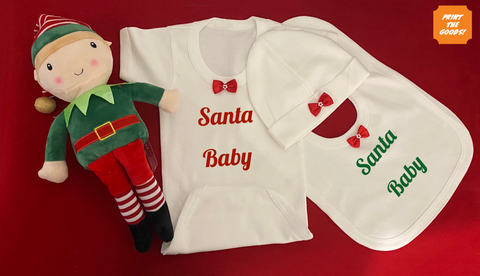 Santa baby gift set - Print the Goods