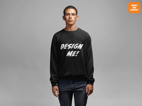Personalise a Men's Sweatshirt - Print the Goods