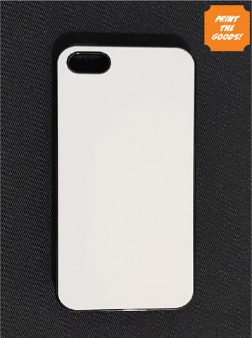 Custom iPhone SE/5s Plastic Case - Add your text - Print the Goods
