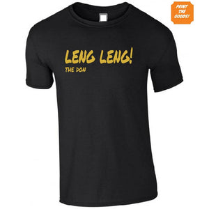 Jon the Food Don's "Leng Leng" T-shirts - Print the Goods