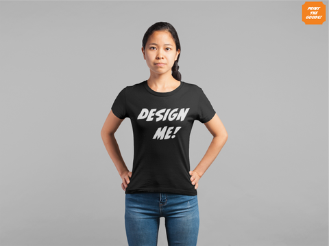 Personalise a Women's T-Shirt - Print the Goods