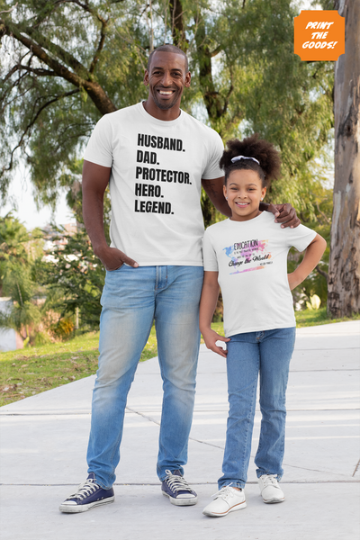 Celebrating Father's Day and  your Husband with an Awesome T-Shirt