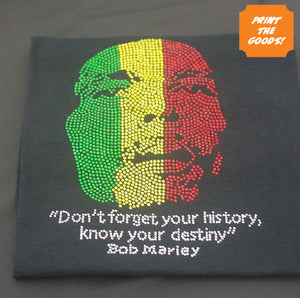 Bob Marley Diamante T- Shirt