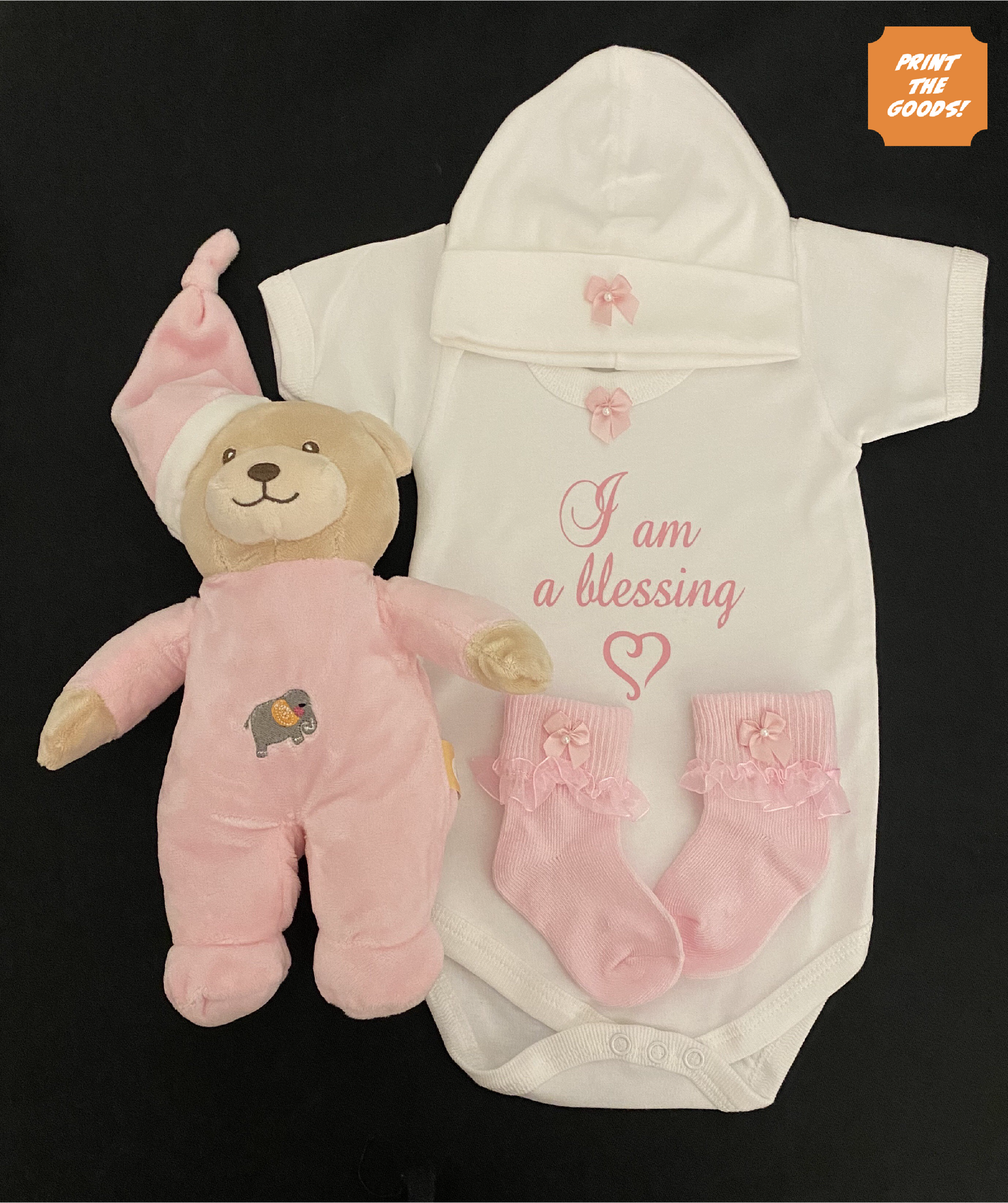 I am a blessing baby box gift set
