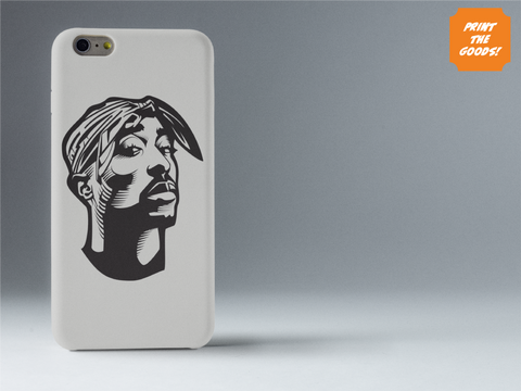 Tupac- Samsung Galaxy Phone Cases - Print the Goods