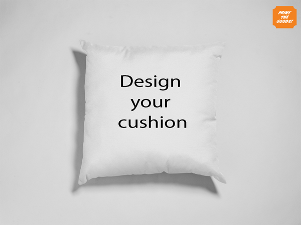Desin your own cushion by addong your desired text