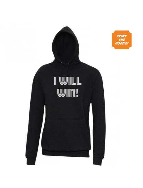 Personalise a unisex hoodie